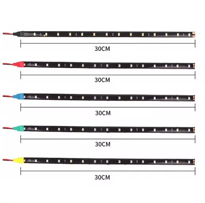 Fita LED 30cm 12V – Várias Cores Disponíveis
