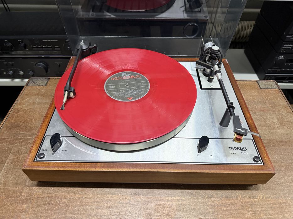  Thorens TD 165 Ceniony I Uznany Gramofon Hi Fi Z Nap dem Paskowym 