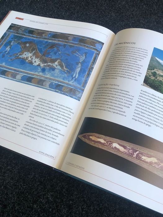 Livro "Civilizações", dez mil anos de história antiga