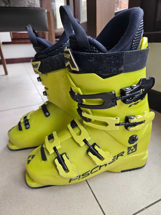 Buty narciarskie juniorskie FISCHER RC4 70JR YELLOW 24 cm