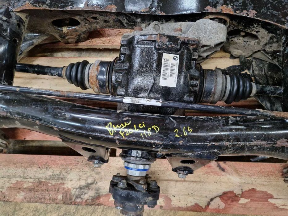 Eixo traseiro usado BMW F20 F21 118d diferencial 2.65