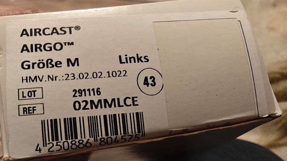 Бандаж, ортез для стопы, руки