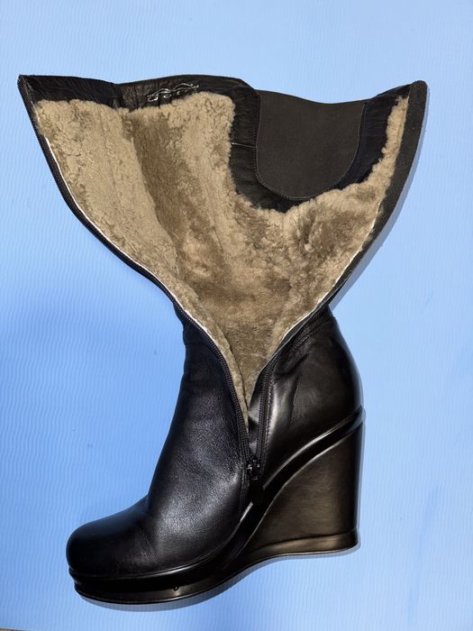 Чоботи зимові жіночі Gotti шкіра Туреччина р.39, 25,5 см