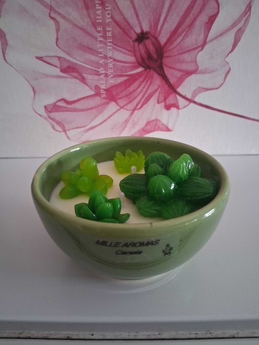 Confecção de velas artesanais e aromáticas
