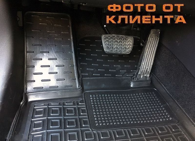 Резиновые коврики в салон Toyota Rav-4 NEW (2019-) / Camry 50-70 USA