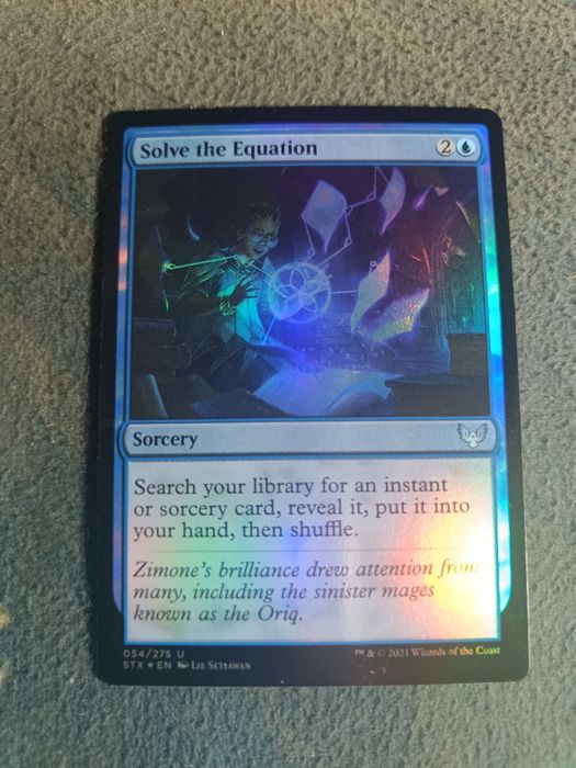 Solve the Equation Foil Strixhaven
