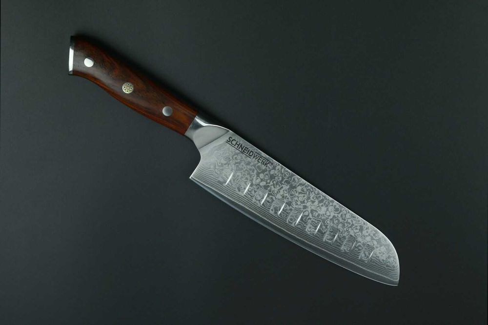 Nóż kuchenny Santoku z DAMASTU DAMAST GERMANY Di-7