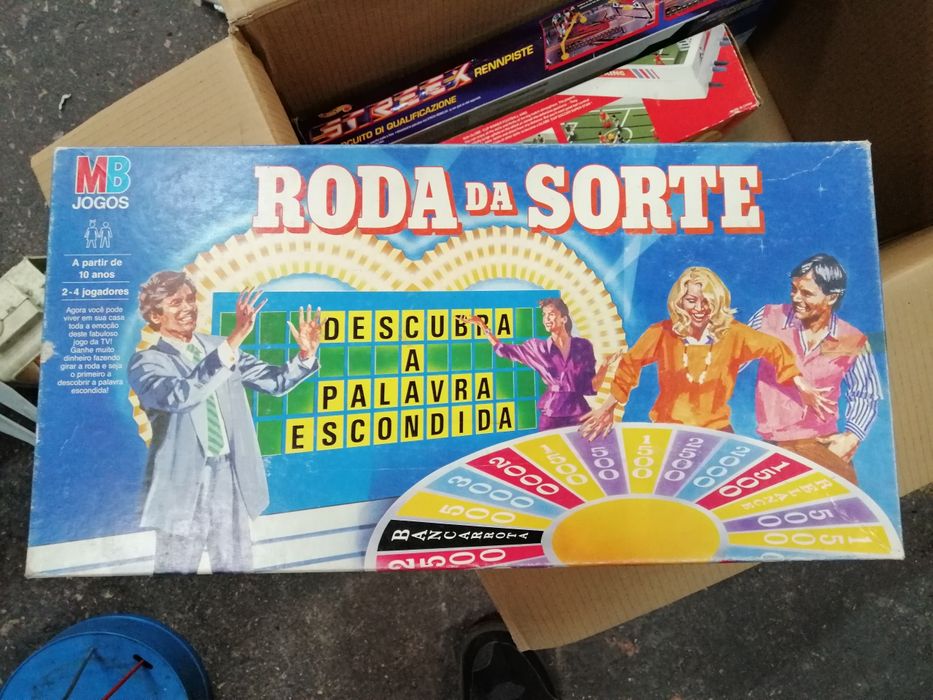 Jogo tabuleiro Roda da Sorte