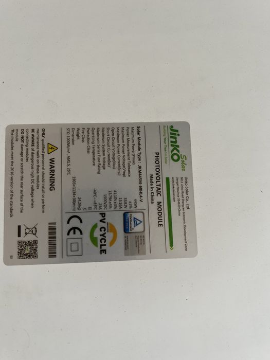 Instalacja fotowoltaiczna 50 kw huawei jinko solar