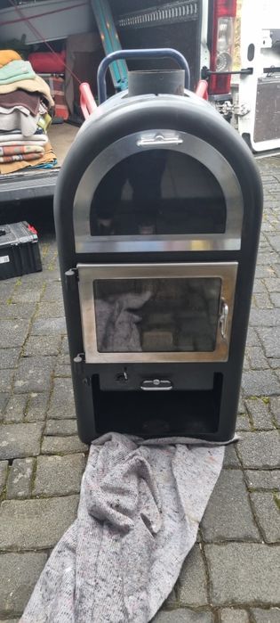 Kominek piec stalowy 7kW Scan