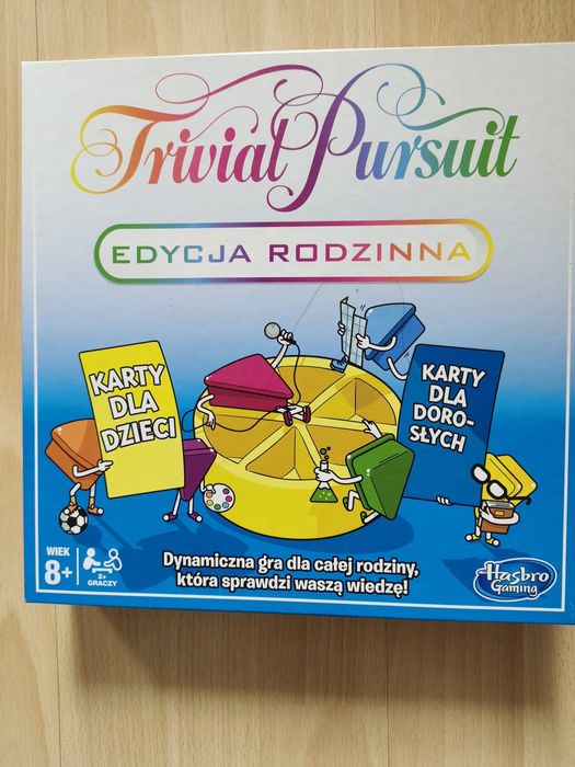 Trivial Pursuit edycja rodzinna ( talia kart w folii)