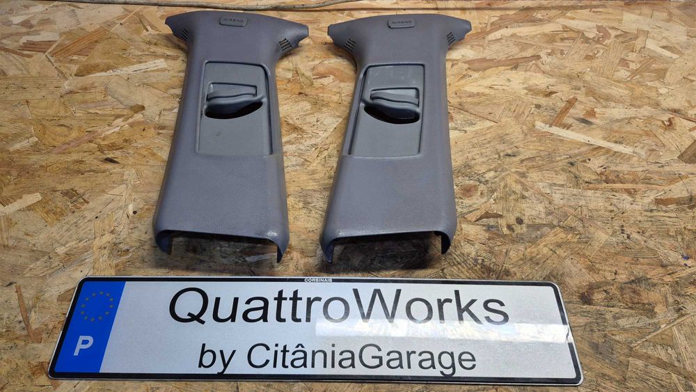 AUDI A4 B5 (8D)- Pilares B Facelift 1999 até 2001 C/ Airbag - Cinza