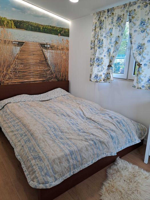 Domek Widokówka Okuninka jez. Białe 2m do jeziora pomostu nocleg widok.