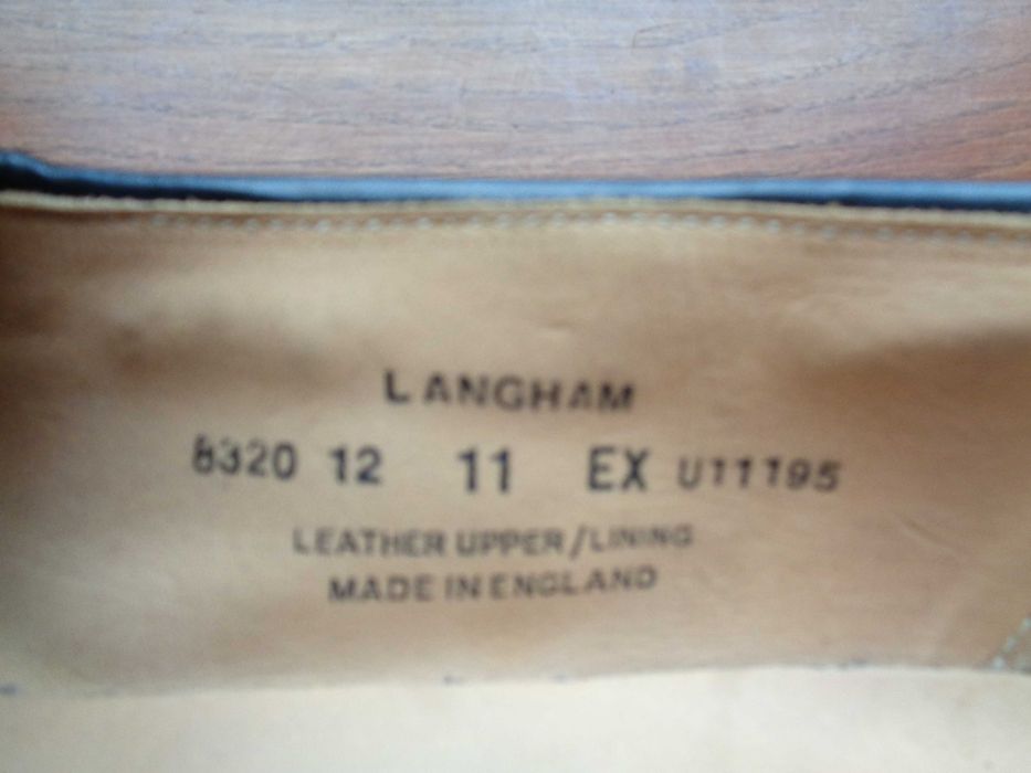 Mokasyny loafersy Crockett Jones 11/45 Loake John Lobb Nowe
