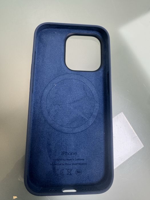 Capa silicone iphone 15 pro magsafe