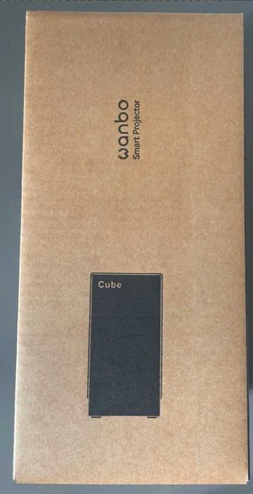 Projektor Wanbo Cube 2 Pro 500 ANSI, Android TV 11 gimbal biały nowy