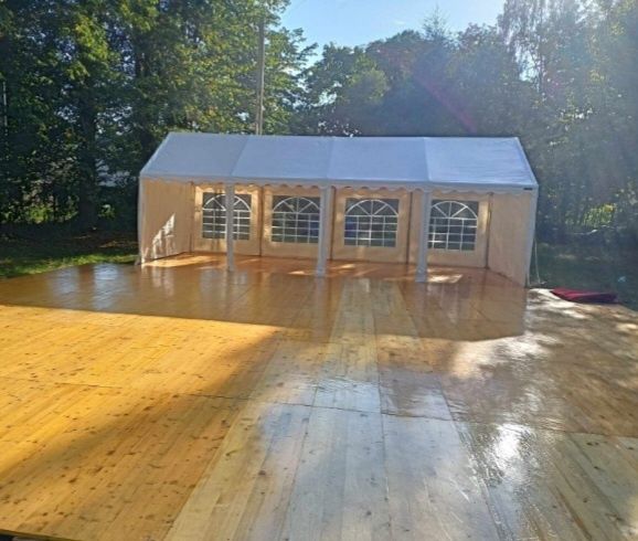 Podłoga namiot plenerowa