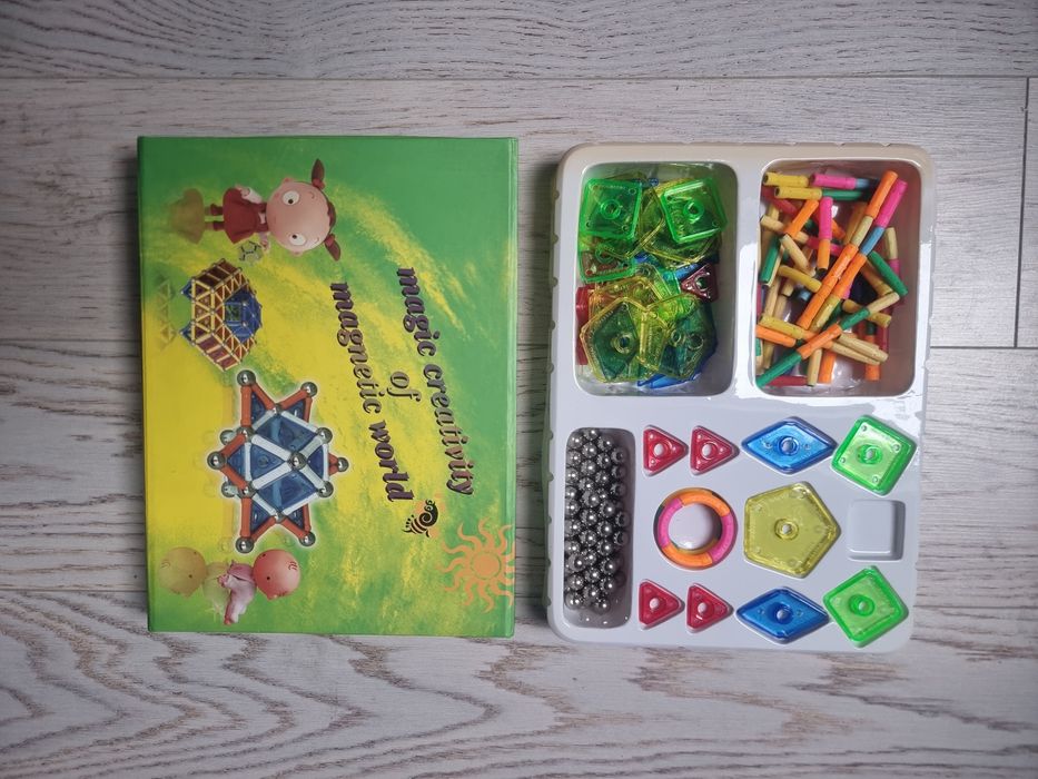 Klocki magnetyczne 2 opakowania