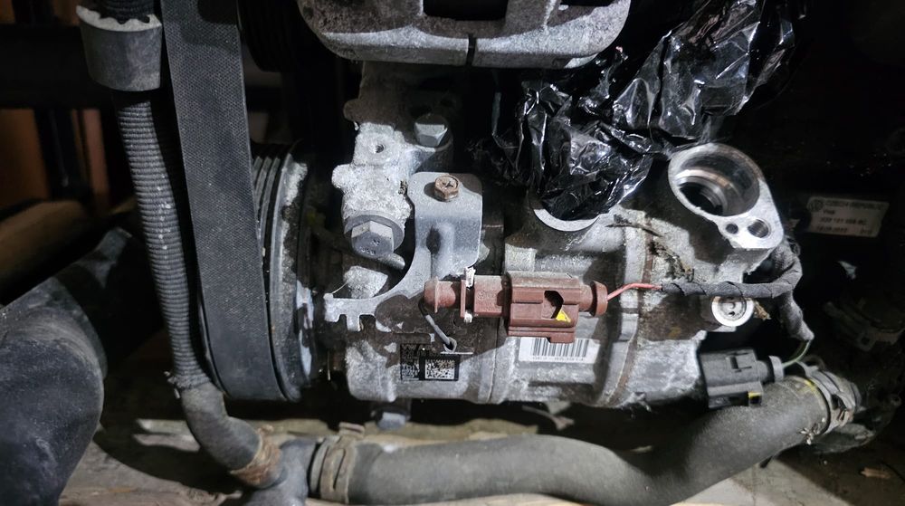 Kompresor sprężarka klimatyzacji Klimy Skoda Audi Seat VW Eu