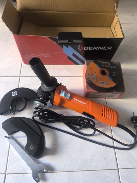 Rebarbadora Berner + 25 discos corte * NOVA