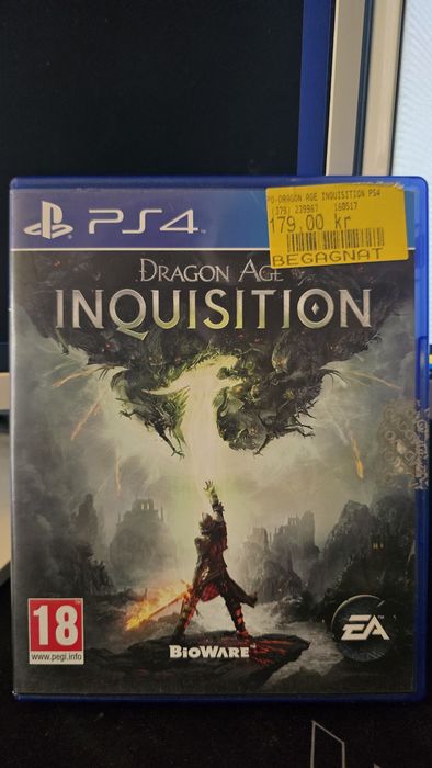 Dragon age inquisition ps4 bardzo dobry stan bez rys