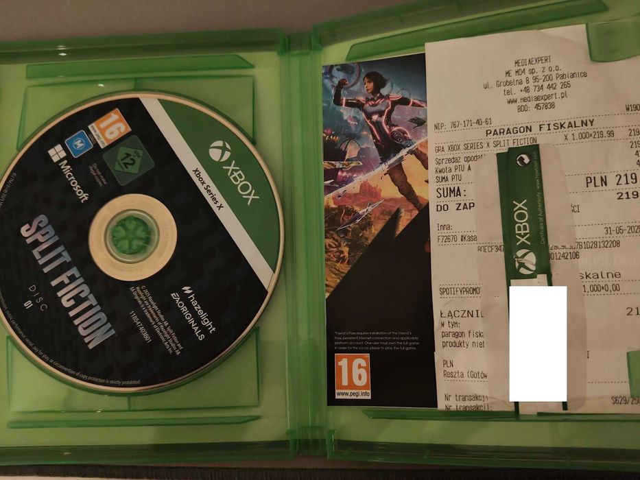 Split Fiction Xbox Series X – stan idealny
