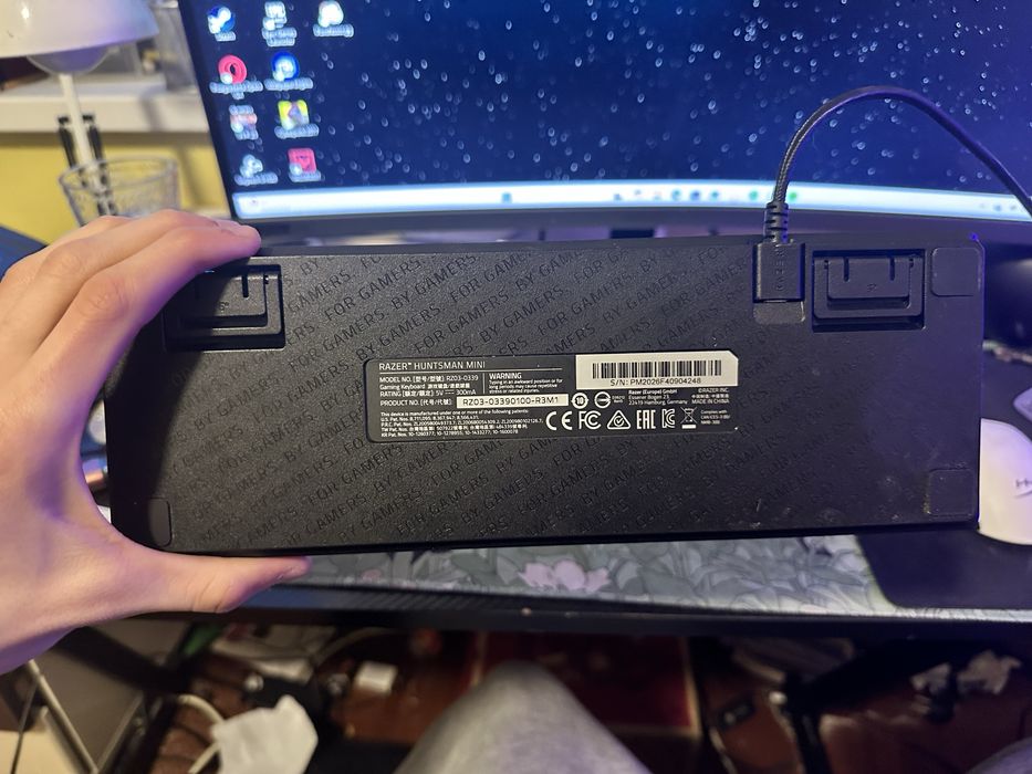 klawiatura razer huntsman mini