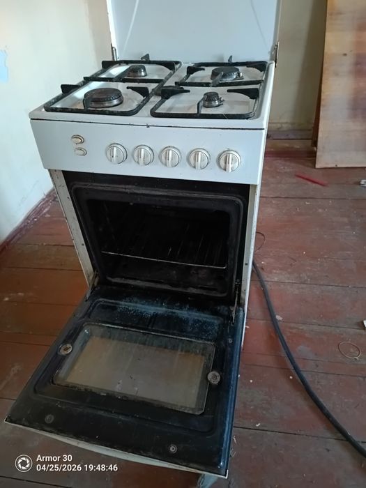 Газова плита  духовка
