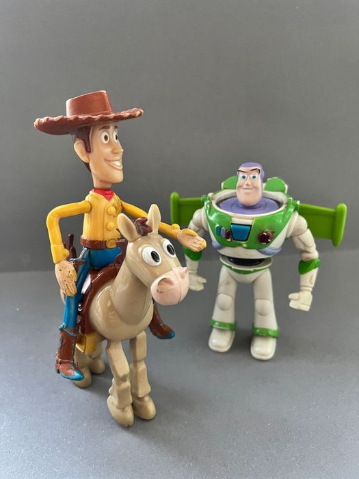 Figurki Toy Story zestaw Mc Donald chudy buzz astral mustang  retro vi