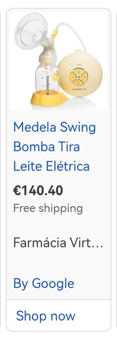 Medela Swing Bomba Extrator Leite: como nova inclui todos acessórios