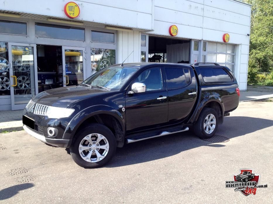 Zabudowa Hardtop Canopy Nadbudowa przyciemnione szyby Mitsubishi L200