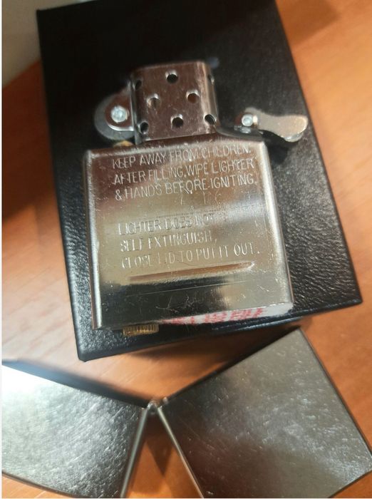 Зажигалка Zippo 207 Regular Street Chrome оригинал новая