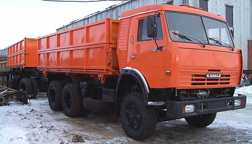 Щебінь різних фракцій, доставка КамАЗ.