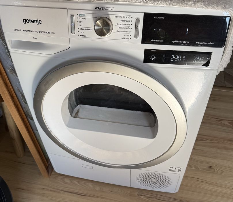 Beko miele bosch suszarka gorenje waveactive 8kg