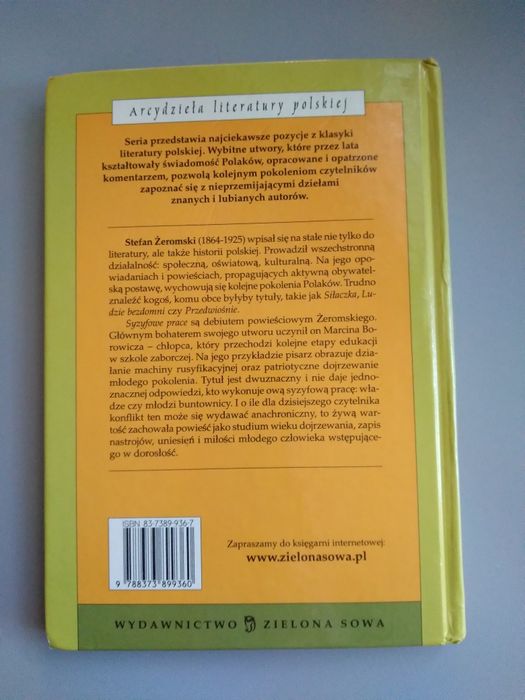 Syzyfowe prace Stefan Żeromski