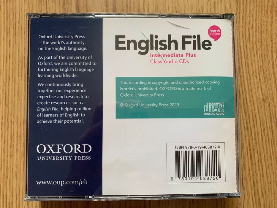 English File Intermediate Plus class audio CDs