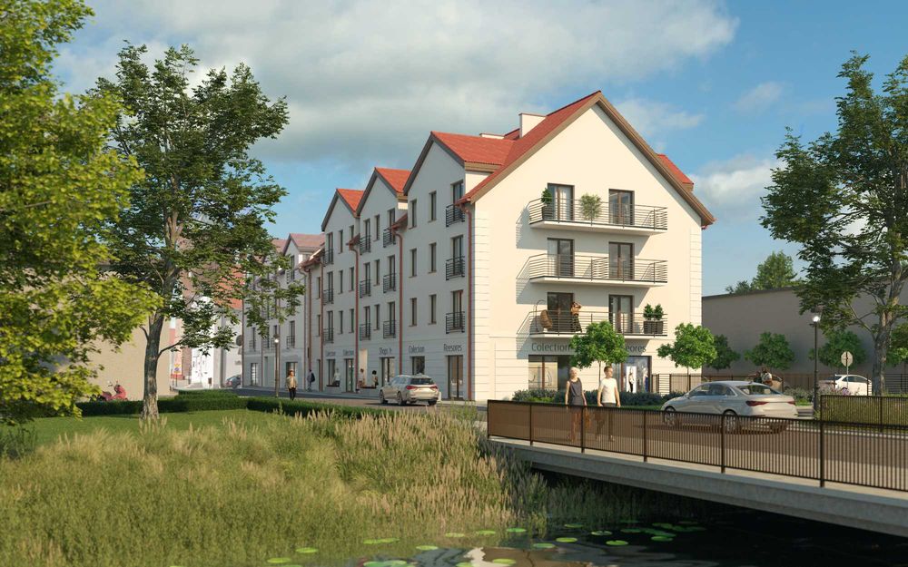 Nowy lokal użytkowy – wynajem – 68,80m² – Kamienica Rybitew 3, Pułtusk