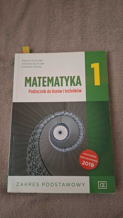 Książka matematyka 1 zakres podstawowy