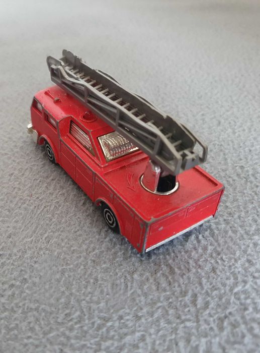 Majorette - Sonic Flashers, Carrinho de Bombeiros - France, Anos 80/90