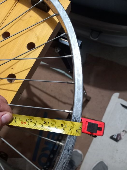 Aro de bicicleta pasteleira