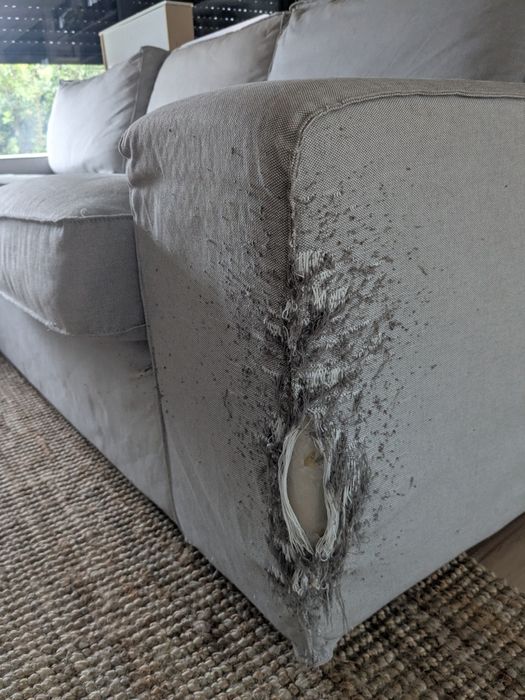 Sofá kivik 3 llugares com chaise longue