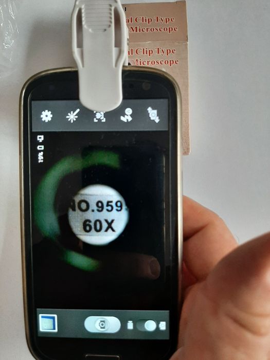 Mikroskop klips x 60