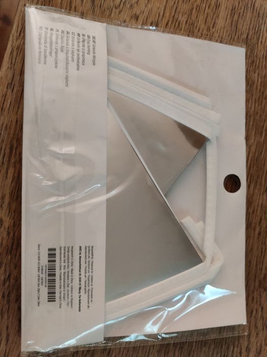 Girlanda trójkąty srebrna