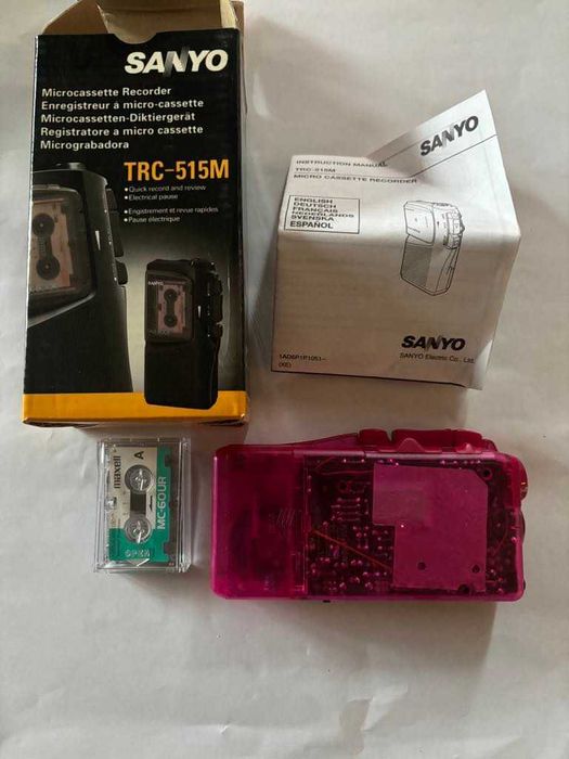 Dyktafon Sanyo TRC-515M  powystawowy