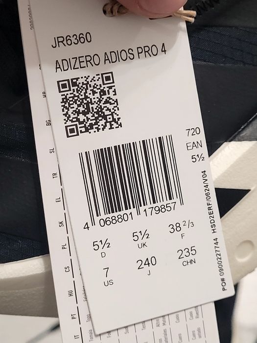 Кроссовки Adidas ADIZERO ADIOS PRO 4 нові оригінал