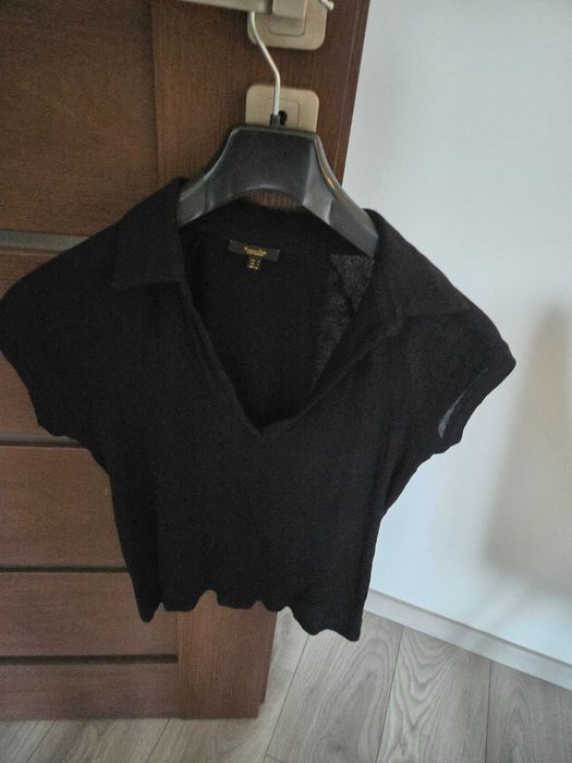 Koszulka czarna polo