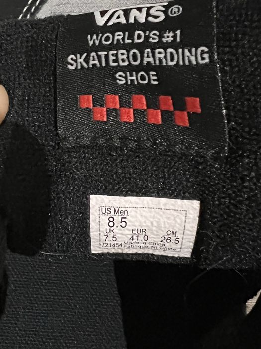 Tenis VANS. WAYVEE preto/branco.