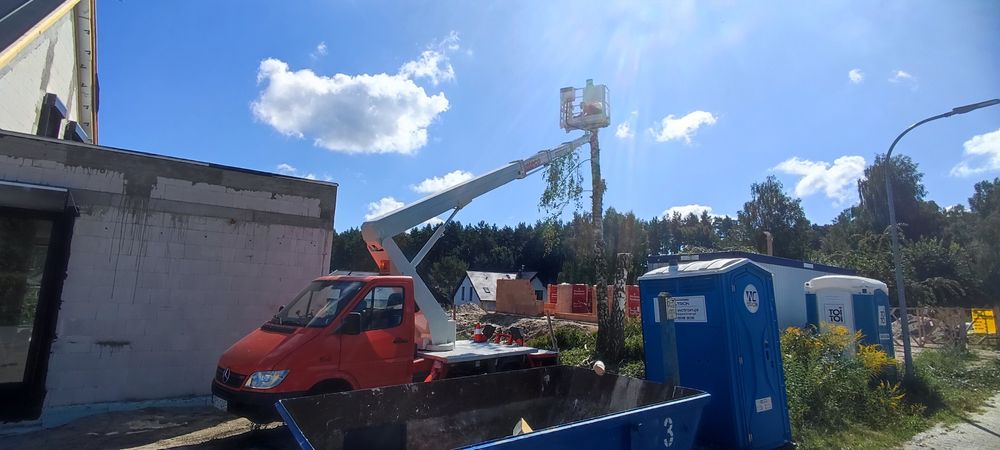 Wynajem podnośnika koszowego 22m