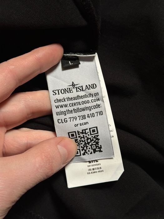 Футболка Stone Island з великим логотипом Big Logo