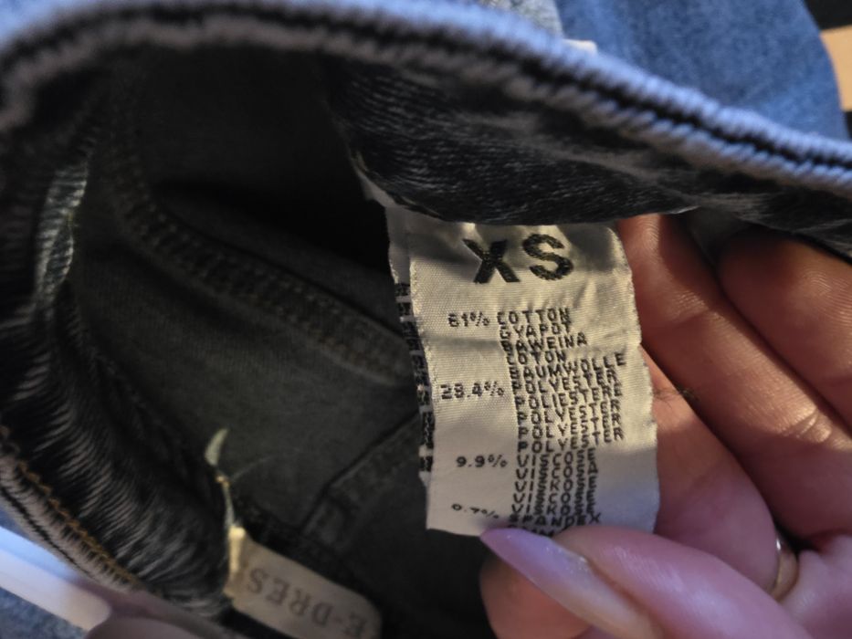 Jeansy damskie balloon fit